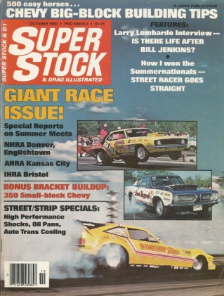 SUPER STOCK 1980 OCT - LOMBARDO, HOT RAT & MOUSE, BRISTOL, BULLOCK